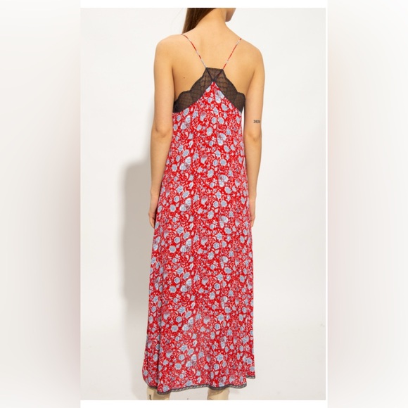 Zadig & Voltaire Slip Dress Red - Picture 2 of 2